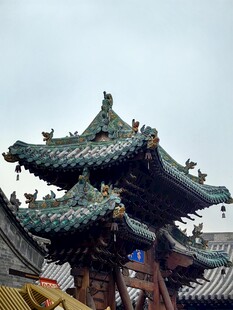 中式古建筑飞檐