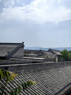 中式古建筑屋顶风景