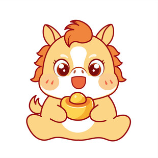 运祉祥逸萌马
