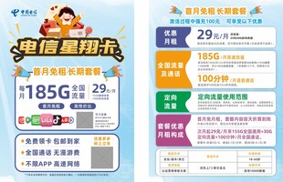电信流量卡传单