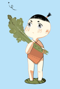 卡通男孩