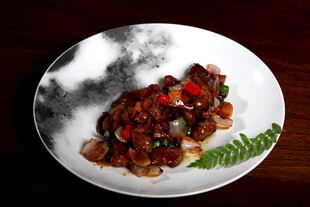 香辣牛肉粒