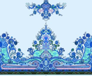定位腰果花
