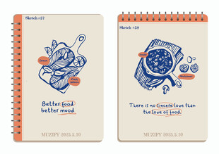 线圈本面条 装饰画