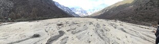黄龙风景 钙华池