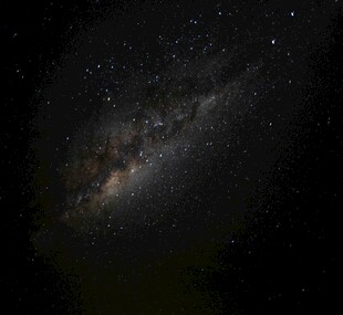 璀璨银河夜空美景