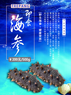 即食海参展示