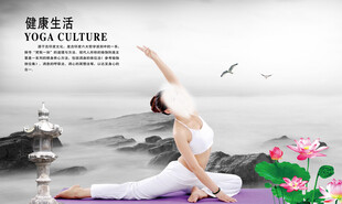 女子 瑜伽 姿势 健身 平衡 