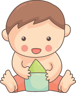 幼儿玩积木