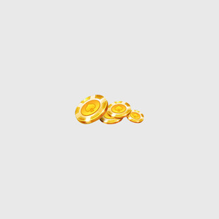 金色金币特写