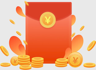 红包金币图