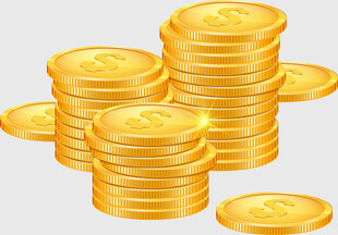 金币堆叠图