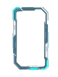 高级感科技感免抠边框