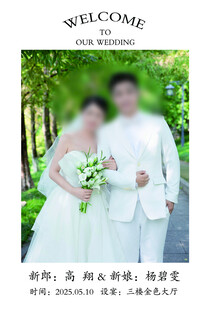 婚礼海报