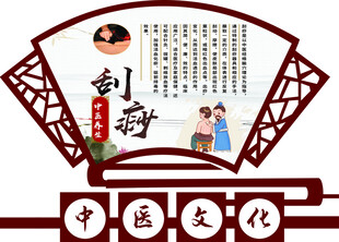 中医文化之刮痧传统展示