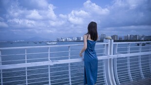 休闲的女孩