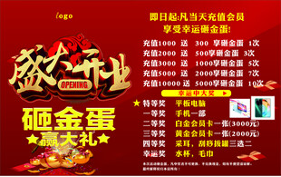 开业活动砸金蛋