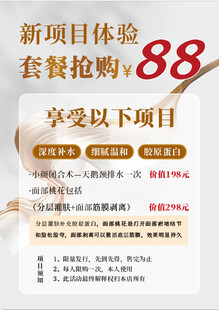 新项目美容海报