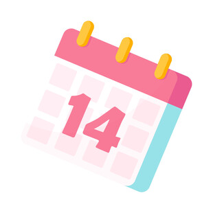 14日日历图标