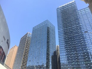 都市摩天大楼景观