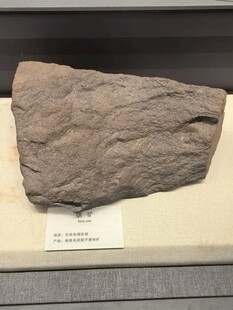古老石片文物展示