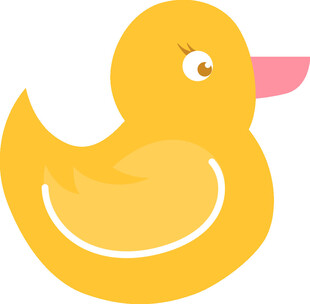 可爱小黄鸭图标