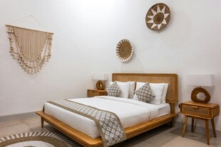 简约温馨卧室室内场景