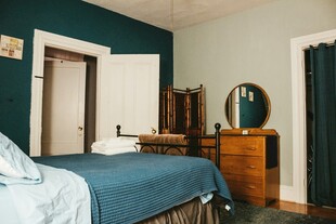 复古风格卧室温馨一角