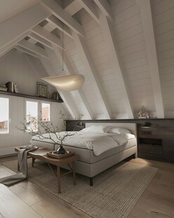 简约阁楼风卧室温馨空间