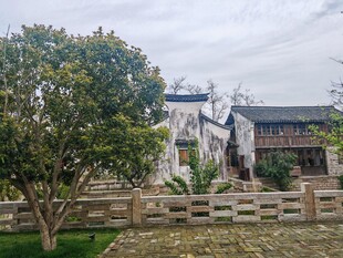 中式庭院景致