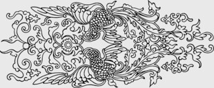 古典花纹图案设计元素