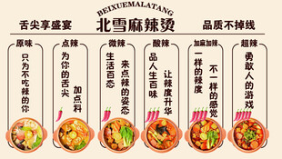 麻辣烫菜单