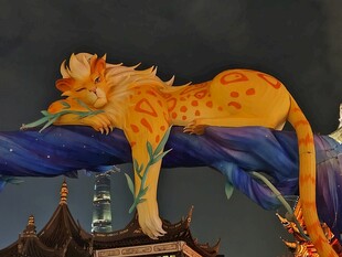 上海豫园2025春节狮子