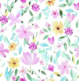 水彩 花卉