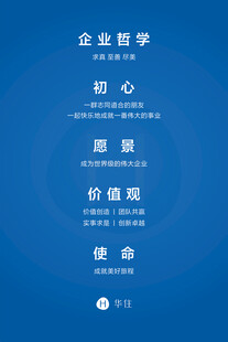 汉庭25年版企业文化挂画
