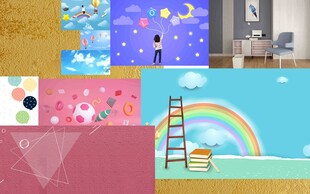 多彩童趣绘画场景展示