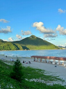 美丽海滨风光景色宜人