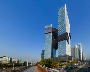现代都市摩天大楼景观