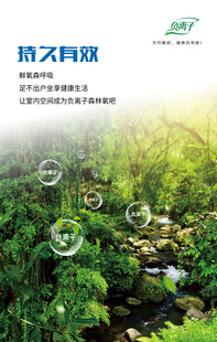 负离子海报