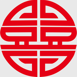 传统中式红色双喜图案