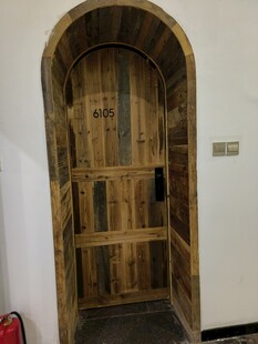 木质拱形门设计展示