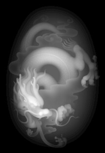 龙浮雕