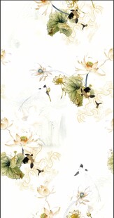 莲花锦鲤  花型