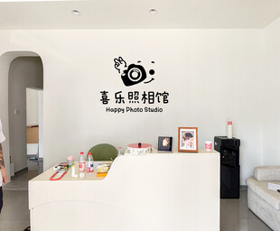 喜乐照相馆背景墙