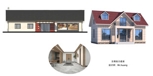 现代风格房屋设计效果图