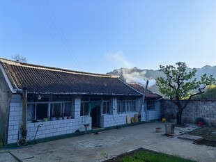 乡村古朴小院景致