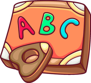 卡通ABC字母学习书籍