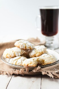 美味饼干配饮品
