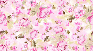 粉色花卉图案背景纹理