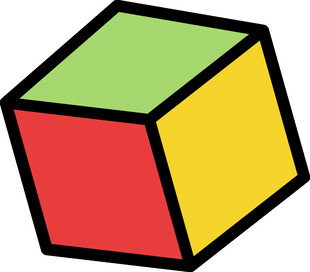 彩色立体方块